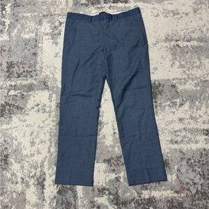 Topman Men’s Slate Blue Dress Pants